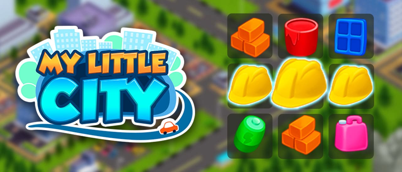 My Little City gameplay screenshot showing key features and visual style